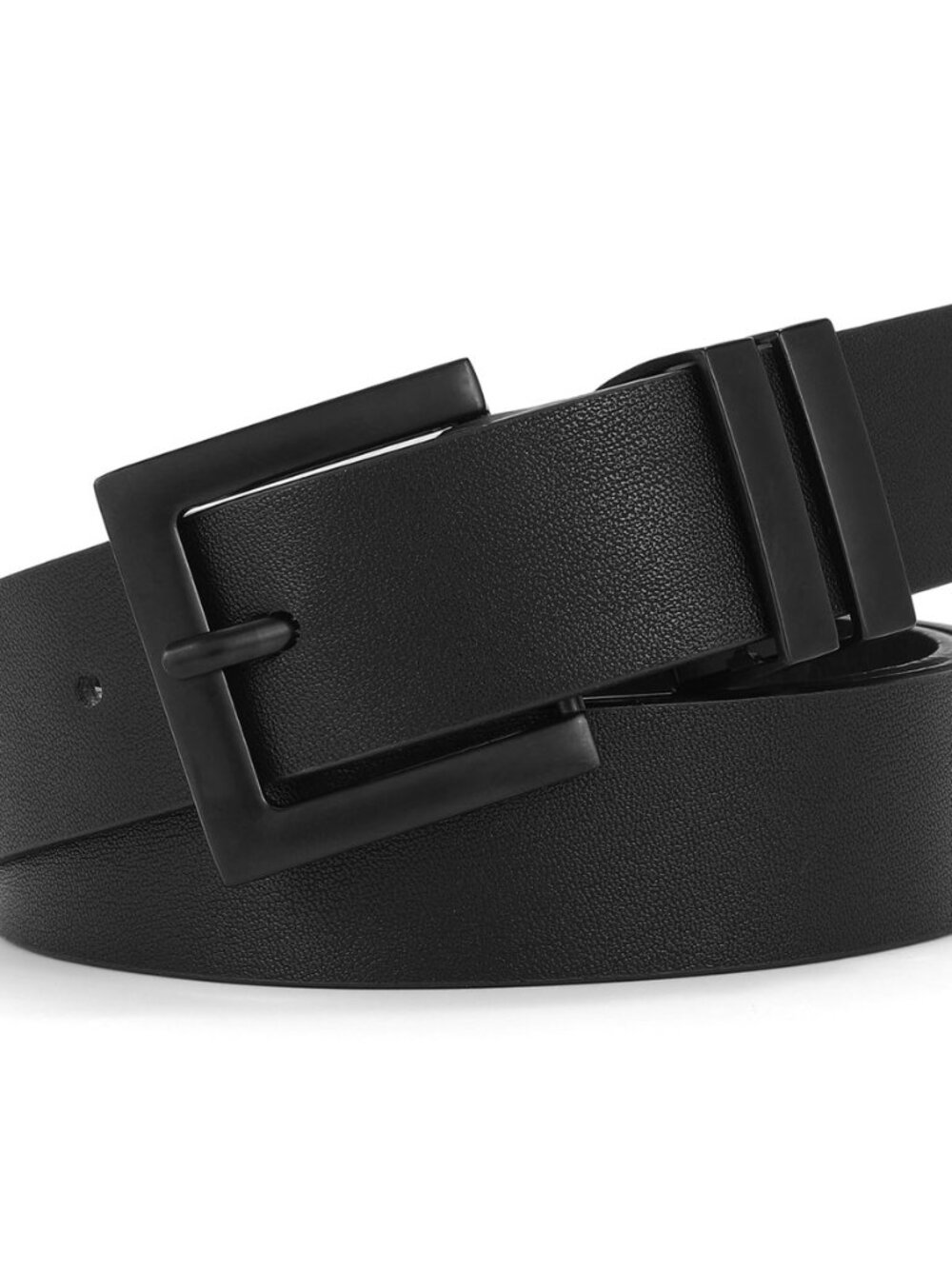 Women's Leather Belt for Jeans Pants Dresses Fashion Ladies Belt Square
